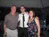 Andrew with Ben and Carina Gunn                               